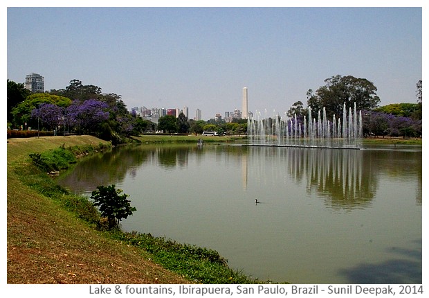 Lake Ibirapuera San Paulo, Brazil - Images by Sunil Deepak, 2014