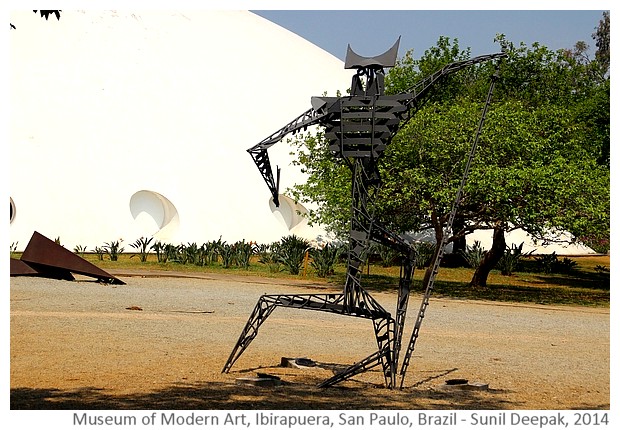 Museum of Modern art, San Paulo, Brazil - Images by Sunil Deepak, 2014