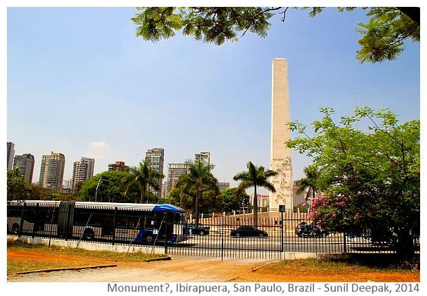 Other monument Ibirapuera, San Paulo, Brazil - Images by Sunil Deepak, 2014