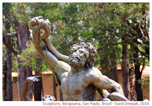 Sculpture, San Paulo, Brazil - Images by Sunil Deepak, 2014