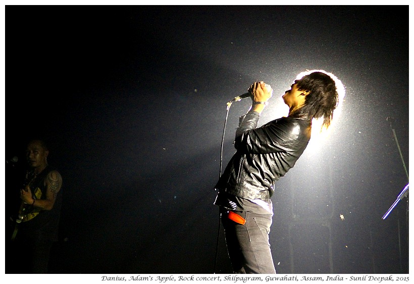 Adam's Apple, Rock Music Concert, Guwahati, Assam, India - Images by Sunil Deepak