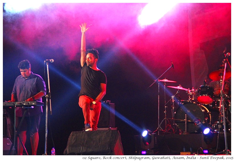 02 Square, Rock Music Concert, Guwahati, Assam, India - Images by Sunil Deepak