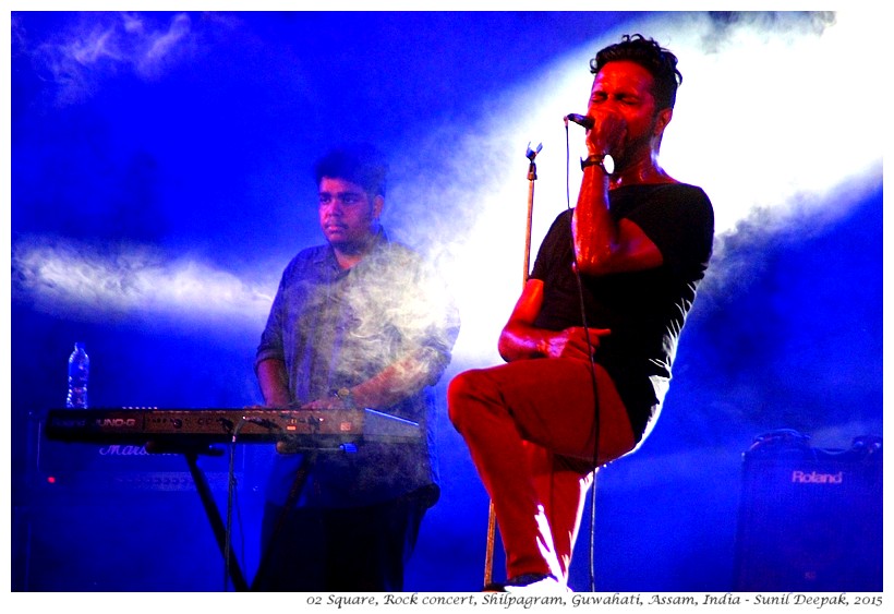 02 Square, Rock Music Concert, Guwahati, Assam, India - Images by Sunil Deepak