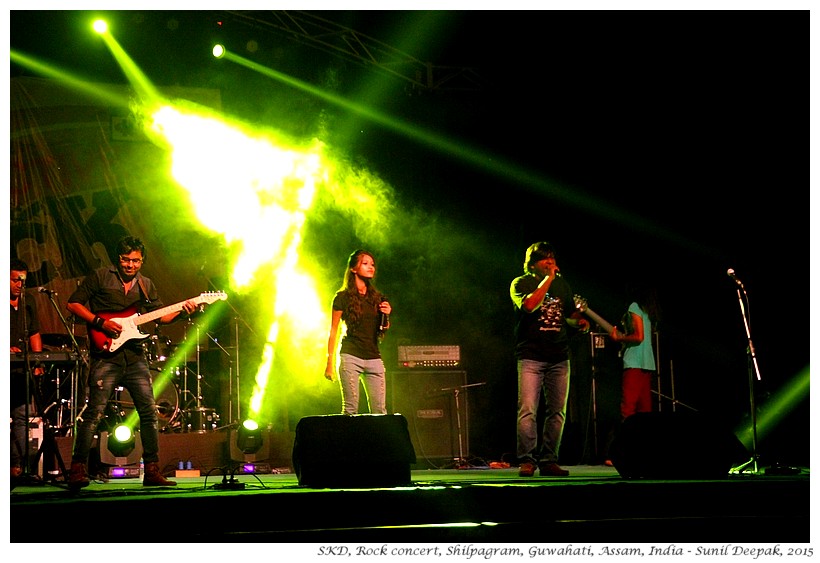 SKD, Rock Music Concert, Guwahati, Assam, India - Images by Sunil Deepak