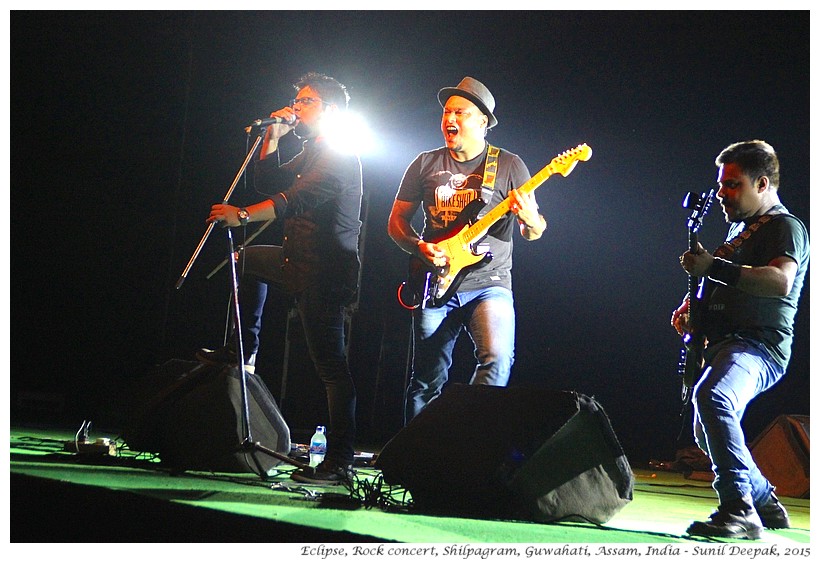 Eclipse, Rock Music Concert, Guwahati, Assam, India - Images by Sunil Deepak