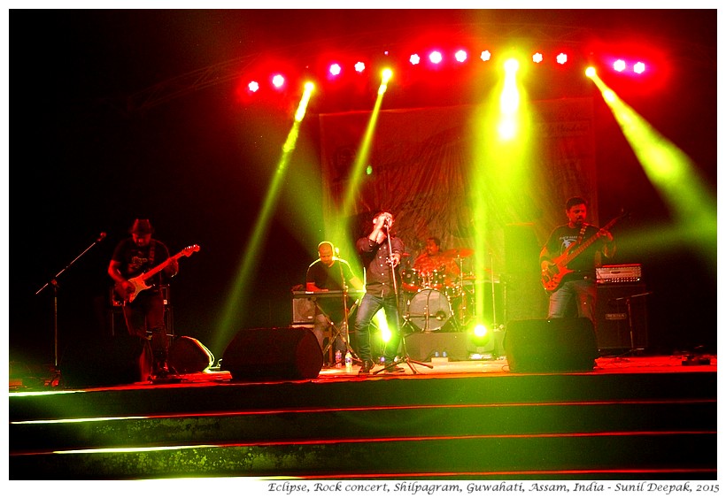 Eclipse, Rock Music Concert, Guwahati, Assam, India - Images by Sunil Deepak