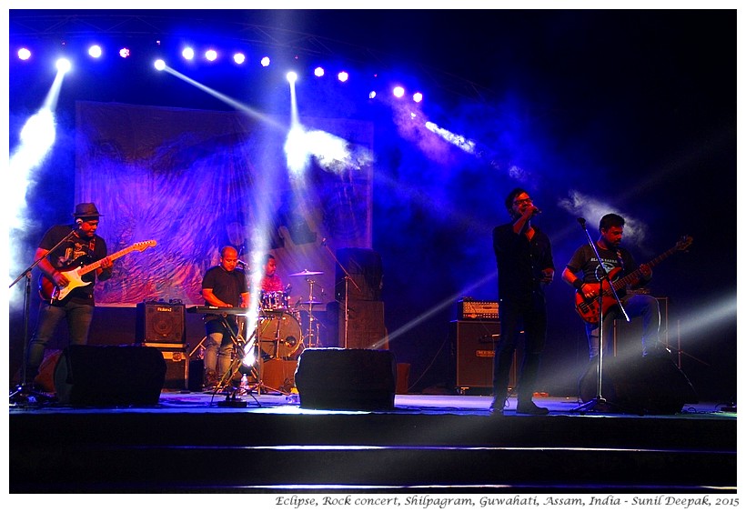 Eclipse, Rock Music Concert, Guwahati, Assam, India - Images by Sunil Deepak