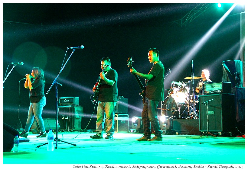 Celestial Sphere, Rock Music Concert, Guwahati, Assam, India - Images by Sunil Deepak