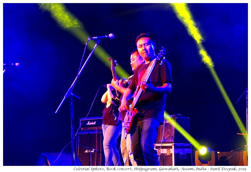 Celestial Sphere, Rock Music Concert, Guwahati, Assam, India - Images by Sunil Deepak