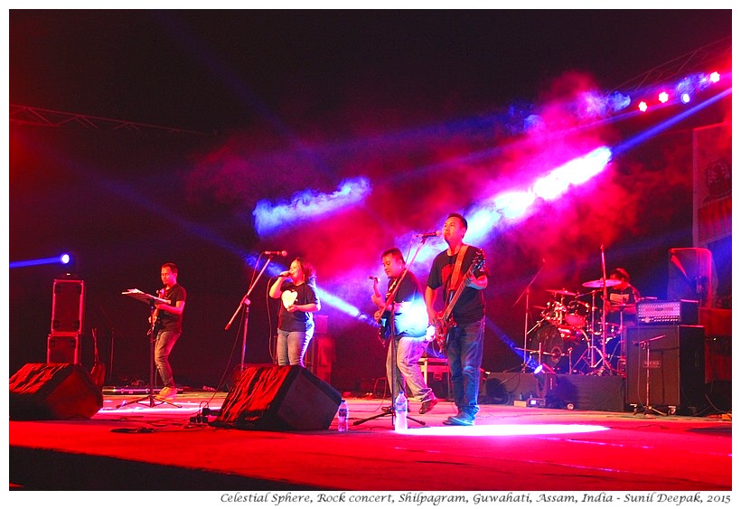 Celestial Sphere, Rock Music Concert, Guwahati, Assam, India - Images by Sunil Deepak