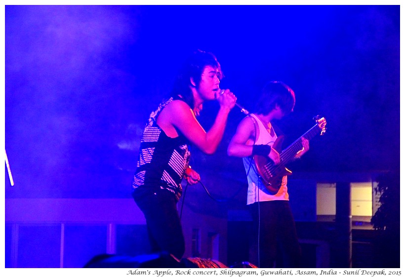 Adam's Apple, Rock Music Concert, Guwahati, Assam, India - Images by Sunil Deepak