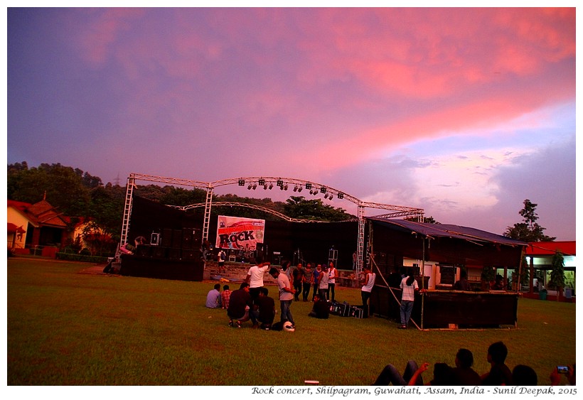Shilpagram, Rock Music Concert, Guwahati, Assam, India - Images by Sunil Deepak