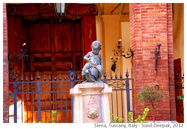 Favourite places, Siena Italy - Images by Sunil Deepak, 2012