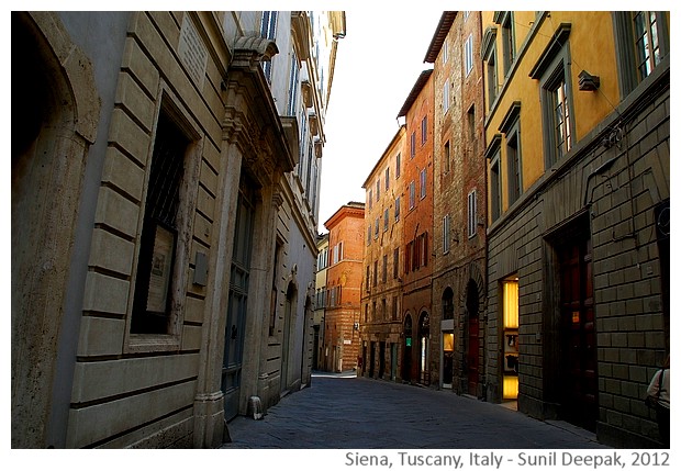 Favourite places, Siena Italy - Images by Sunil Deepak, 2012