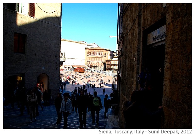 Favourite places, Siena Italy - Images by Sunil Deepak, 2012