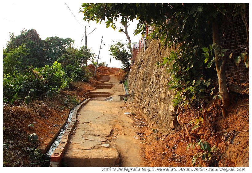 Nabagraha temple, Guwahati, Assam, India - Images by Sunil Deepak