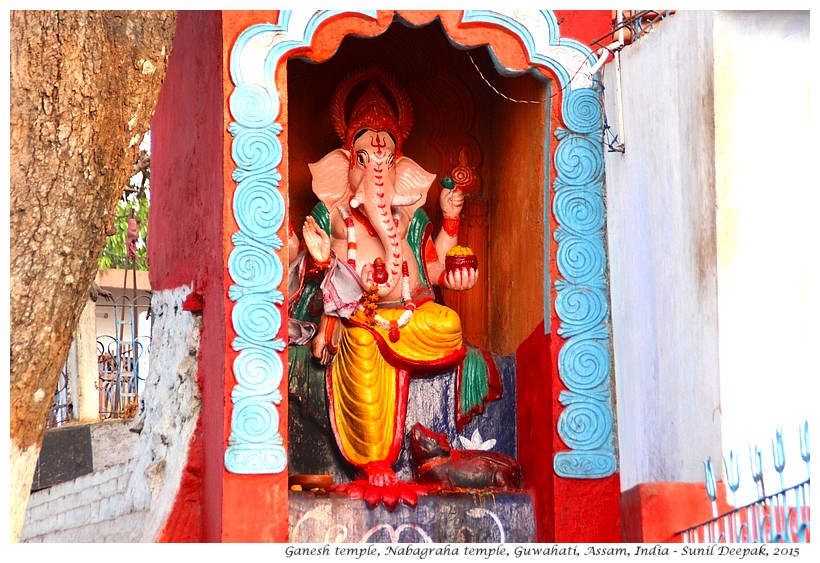 Nabagraha temple, Guwahati, Assam, India - Images by Sunil Deepak