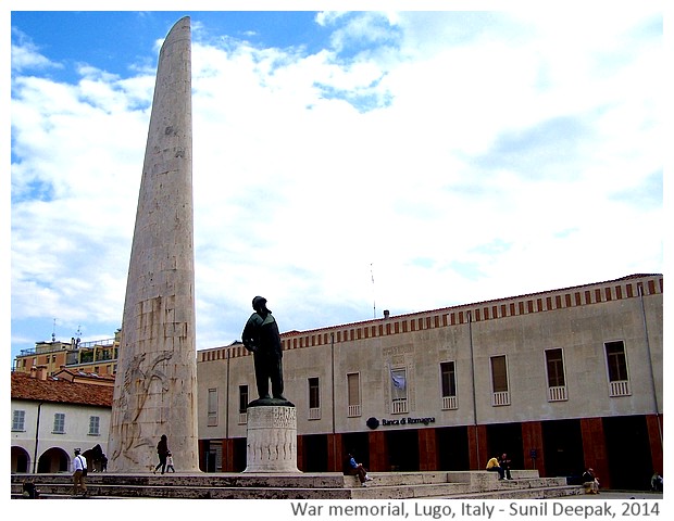 War memorials to remember soldiers - Images by Sunil Deepak, 2014