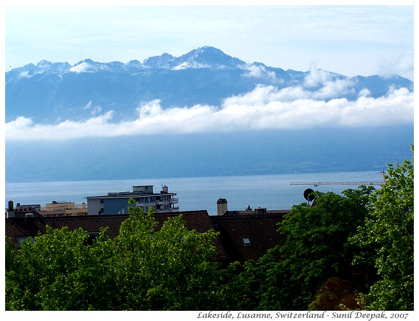 Lakeside, Lausanne, Switzerland - Images by Sunil Deepak