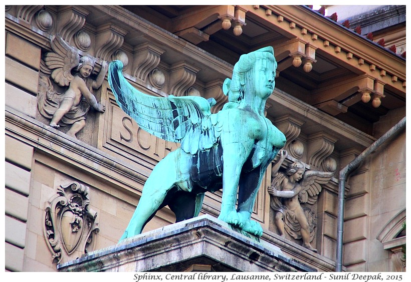 Sphinx, Lausanne, Switzerland - Images by Sunil Deepak