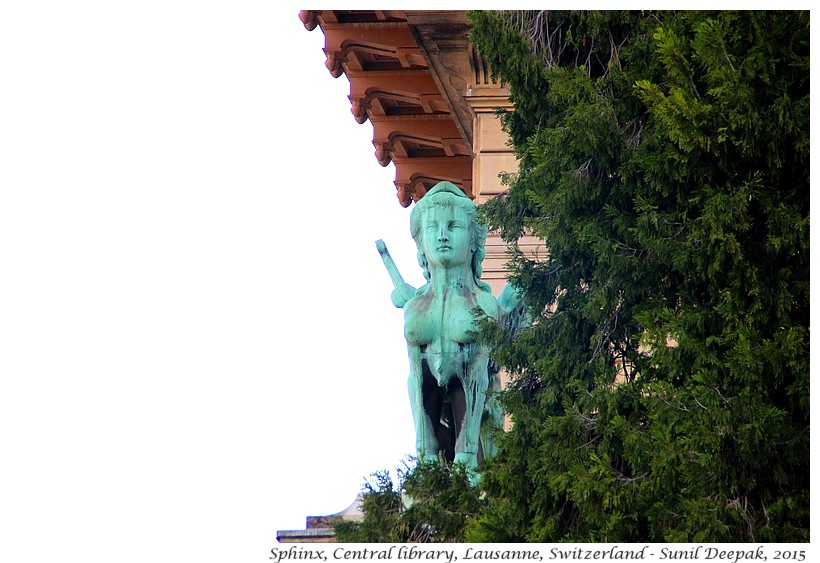 Sphinx, Lausanne, Switzerland - Images by Sunil Deepak