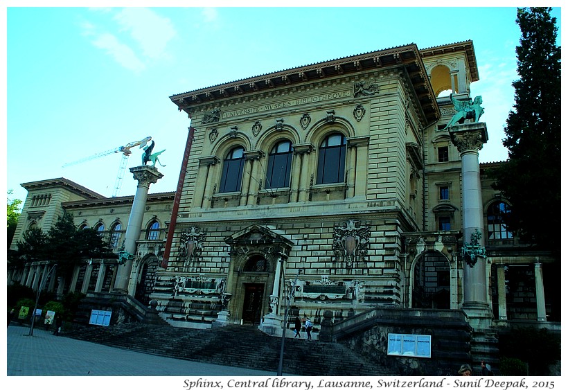 Sphinx, Lausanne, Switzerland - Images by Sunil Deepak