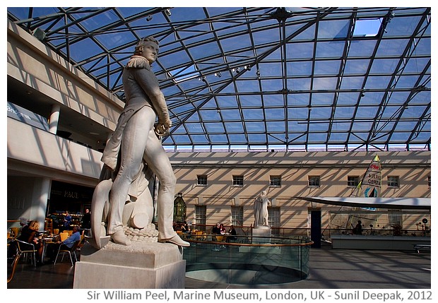 Marine history museum, Greenwich, London, UK - images by Sunil Deepak, 2012