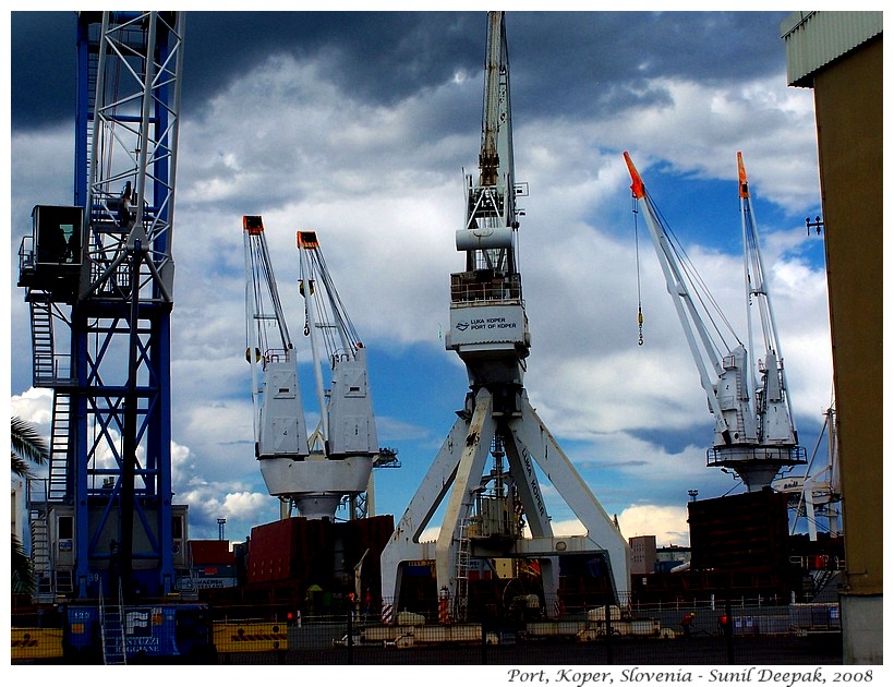 Port of Koper, Slovenia - Images by Sunil Deepak