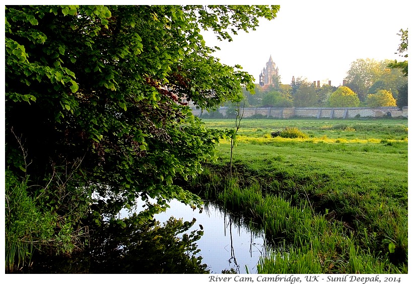 River Cam, Cambridge, UK - Images by Sunil Deepak