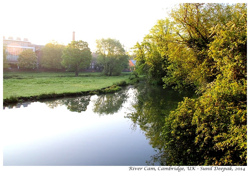 River Cam, Cambridge, UK - Images by Sunil Deepak