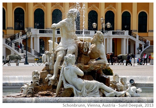 Schonbrunn entrance, Vienna, Austria - Images by Sunil Deepak, 2013