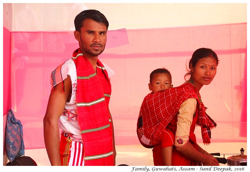 Family, Guwahati, Assam - Images by Sunil Deepak