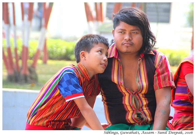 Siblings, Guwahati, Assam - Images by Sunil Deepak