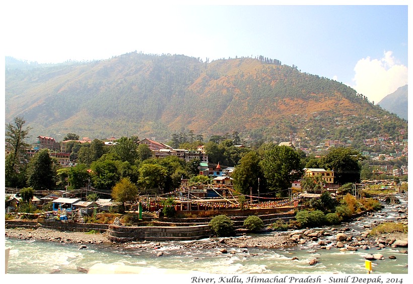 Beas river, Kullu, Himachal Pradesh, India - Images by Sunil Deepak