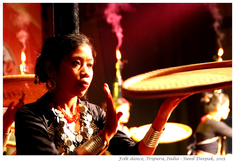 Hojagiri dance Tripura at NYF, Guwahati, Assam India - Images by Sunil Deepak