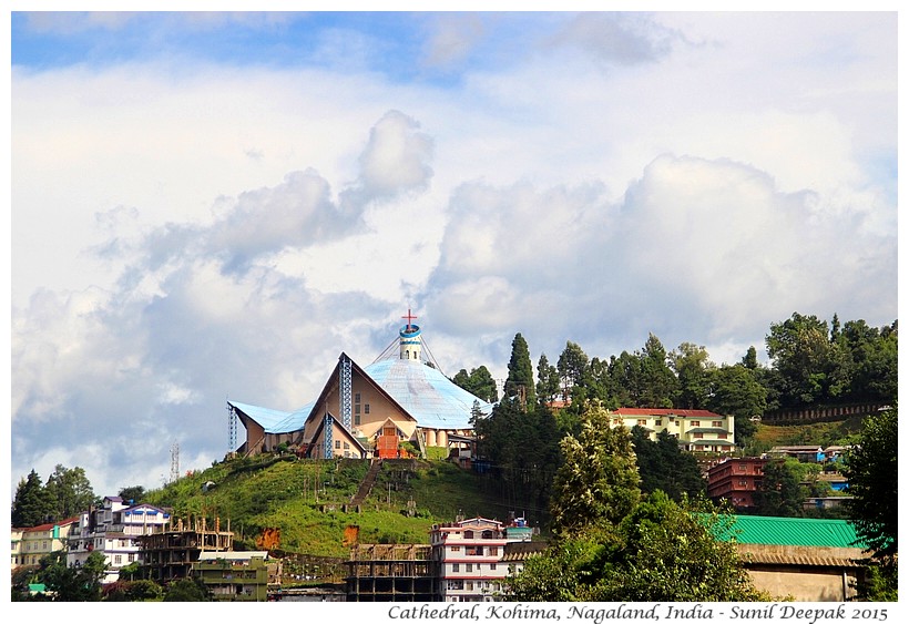 Cathedral, Kohima, Nagaland, India - Images by Sunil Deepak