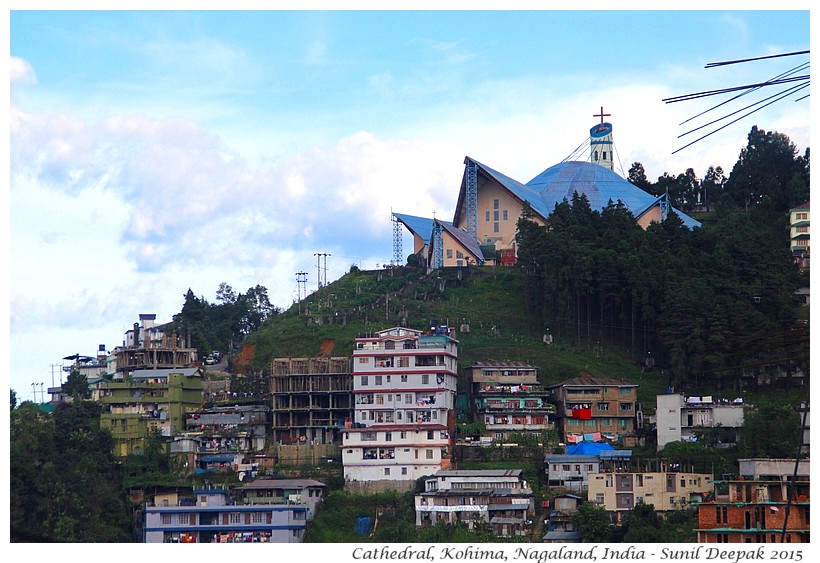 Cathedral, Kohima, Nagaland, India - Images by Sunil Deepak