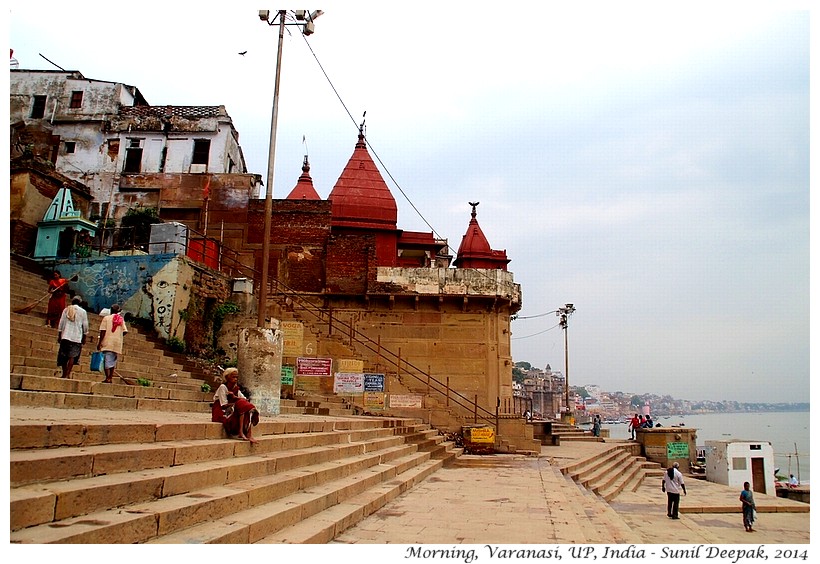 Morning, Varanasi, India - Images by Sunil Deepak