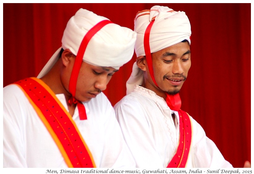 Traditional Dimasa dress, Dima Hasao district, Assam, India - Images by Sunil Deepak