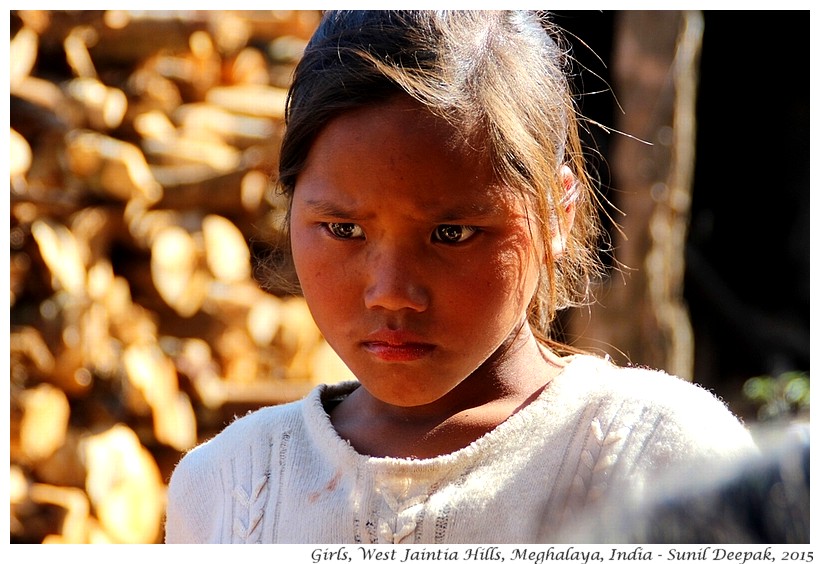 Young girls, West Jaintia hills district, Meghalaya, India - Images by Sunil Deepak