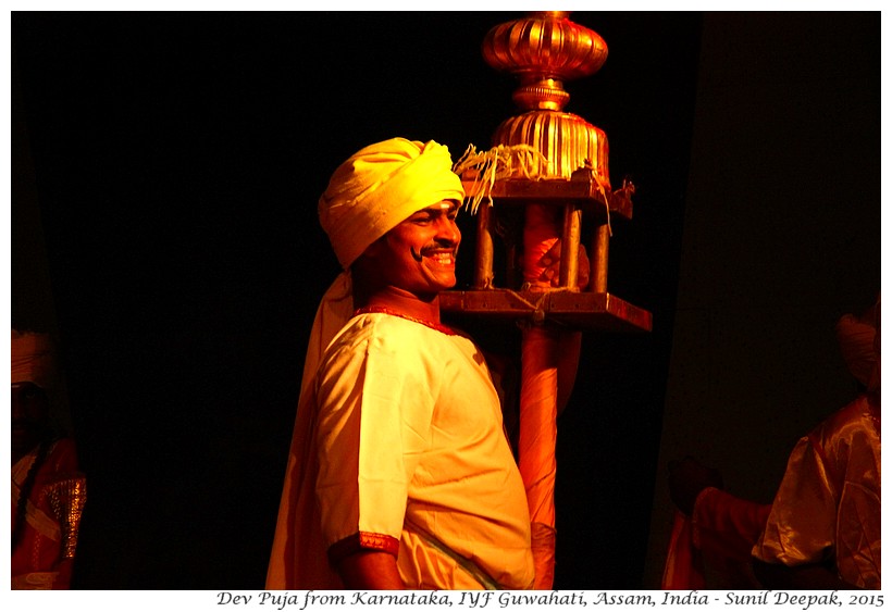 Dev Puja dance from Karnataka, India - Images by Sunil Deepak