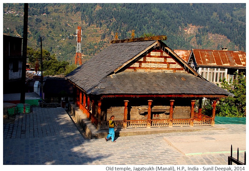 Gayatri temple, Jagatsukh, Manali, H.P., India - Images by Sunil Deepak, 2014