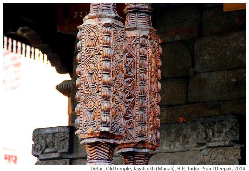 Gayatri temple, Jagatsukh, Manali, H.P., India - Images by Sunil Deepak, 2014