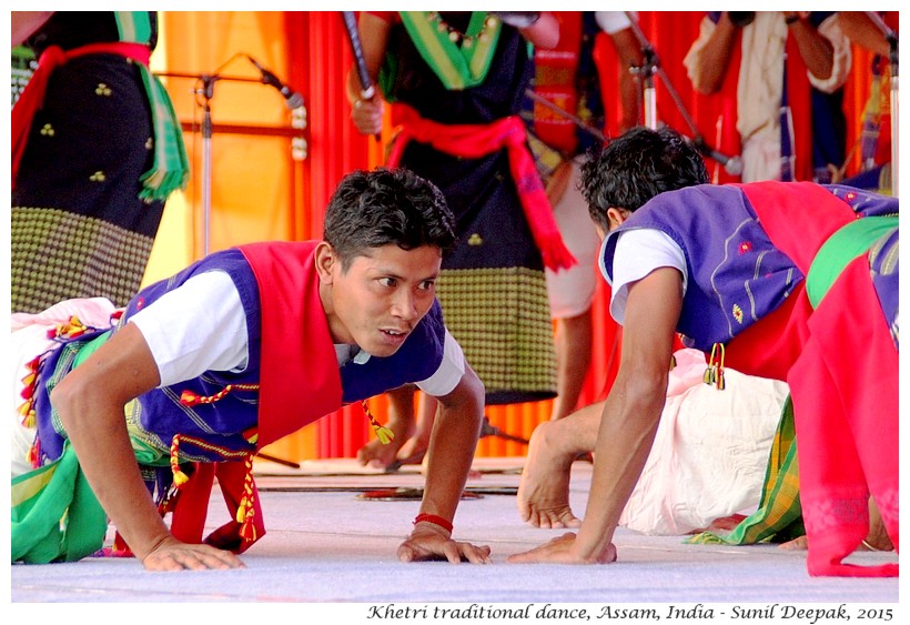 Dancers, Khetri, Assam, India - Images by Sunil Deepak