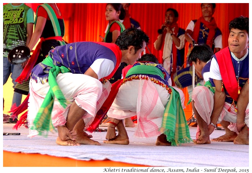 Dancers, Khetri, Assam, India - Images by Sunil Deepak