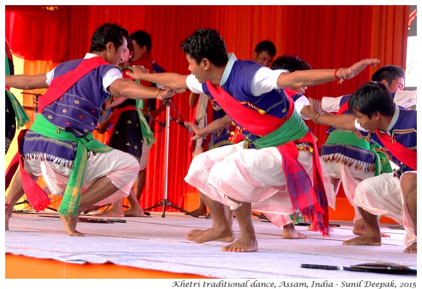 Dancers, Khetri, Assam, India - Images by Sunil Deepak