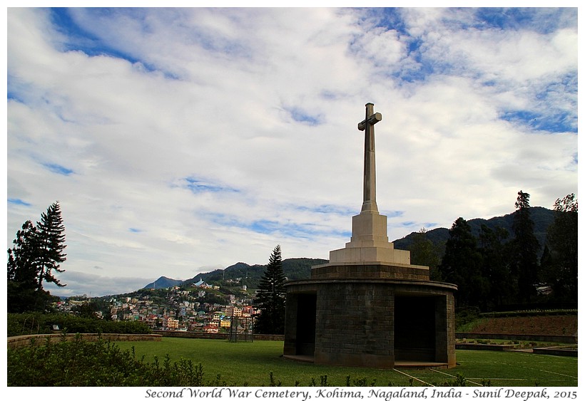 Second world war cemetery, Kohima, Nagaland, India - Images by Sunil Deepak