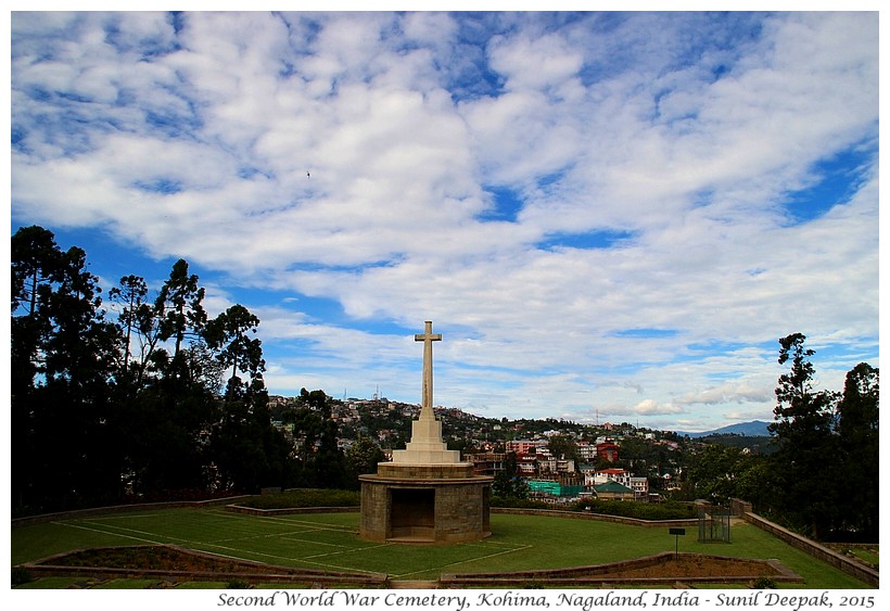 Second world war cemetery, Kohima, Nagaland, India - Images by Sunil Deepak