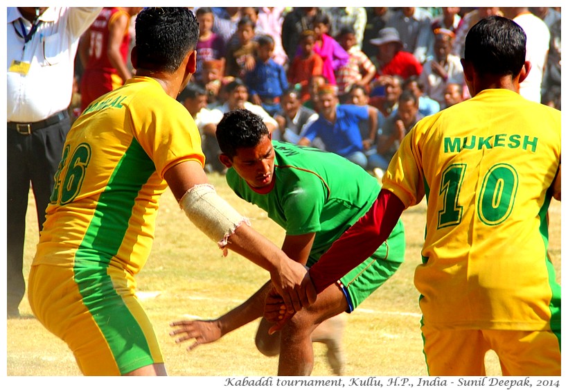 Kabaddi tournament, Kullu, Himachal Pradesh, India - Images by Sunil Deepak