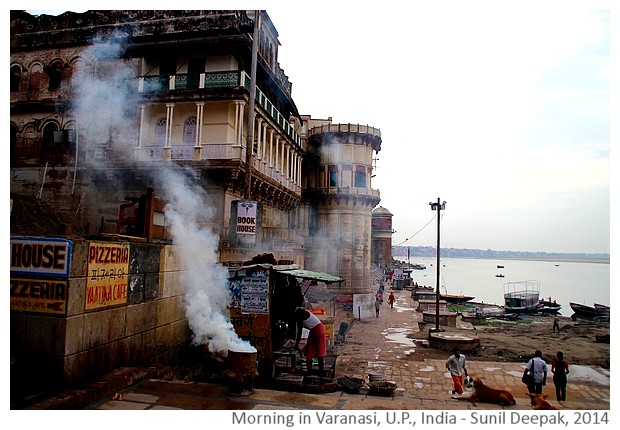 Varanasi morning, UP, India - Images by Sunil Deepak